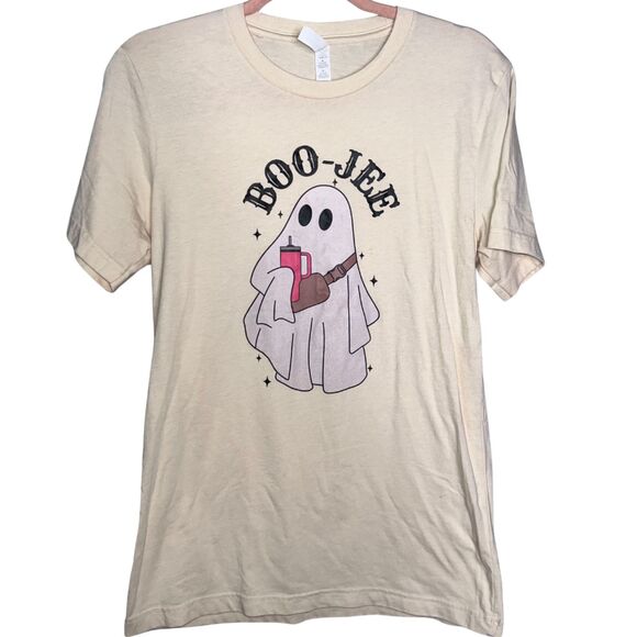 Bella & Canvas Boo-Jee Spooky Season Graphic Tshirt Tee Halloween Top M - Picture 2 of 5